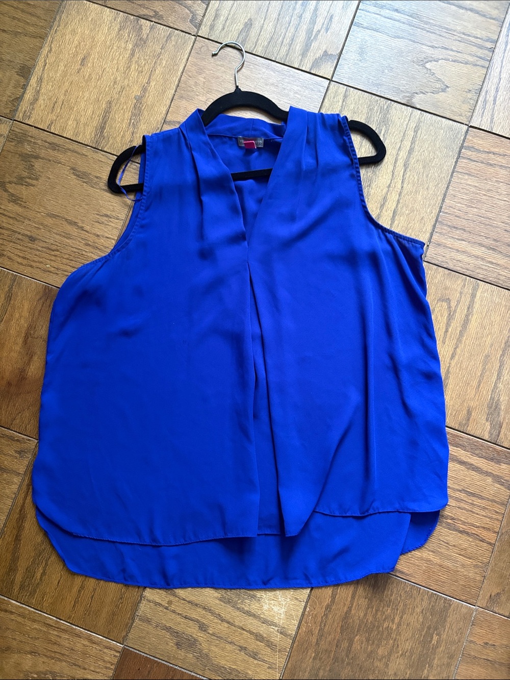 Vince Camuto Cobalt Blue Sleeveless V-Neck Camisole